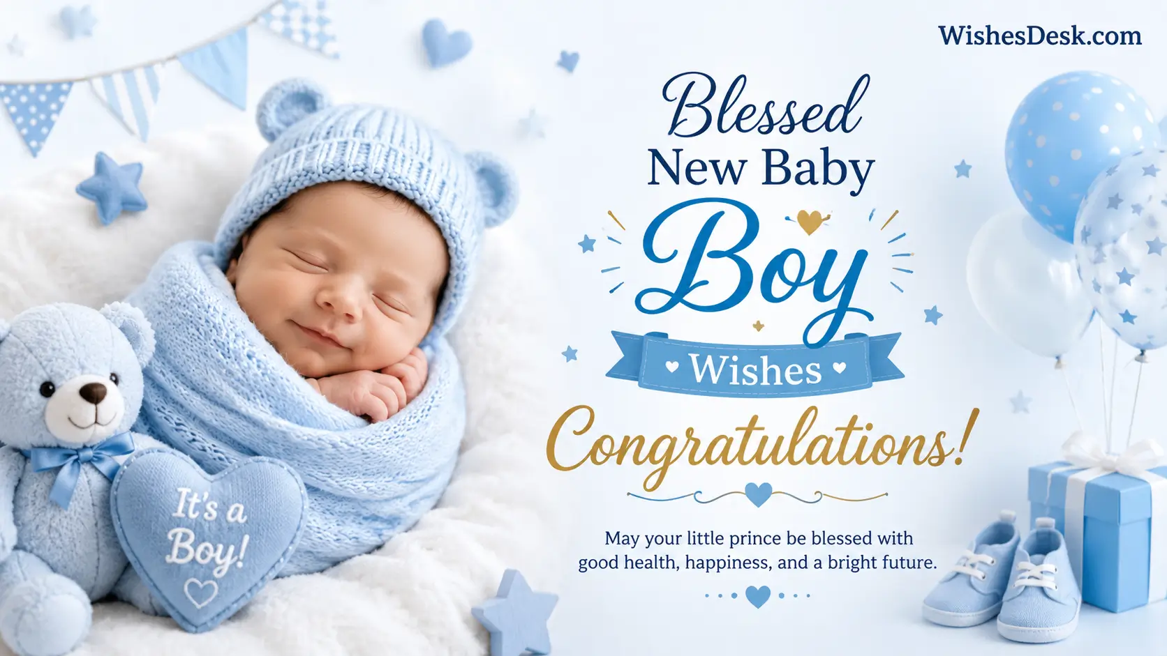 blessed new baby boy wishes congratulations