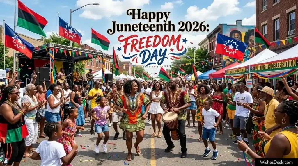 Celebratory Happy Juneteenth Wishes