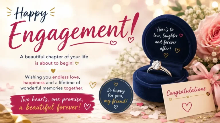 engagement wishes for friend