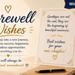 farewell wishes