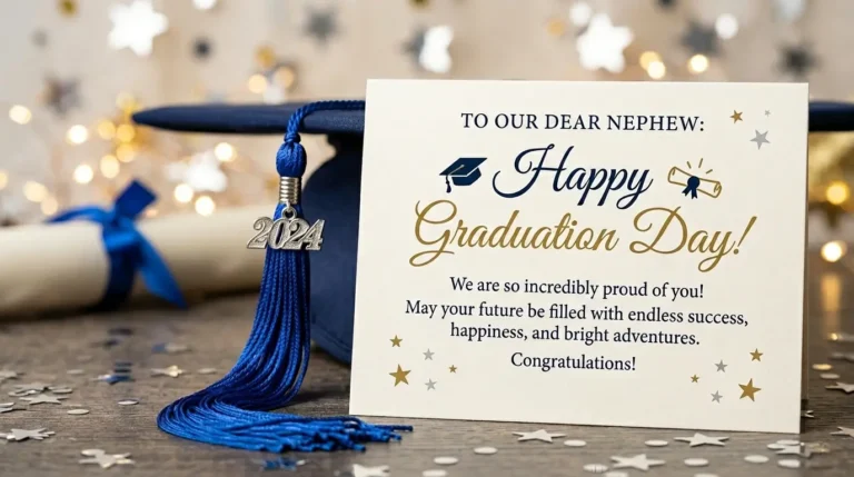 Graduation Wishes for Nephew
