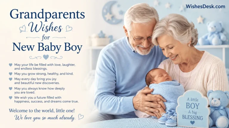 Grandparents Wishes for New Baby Boy