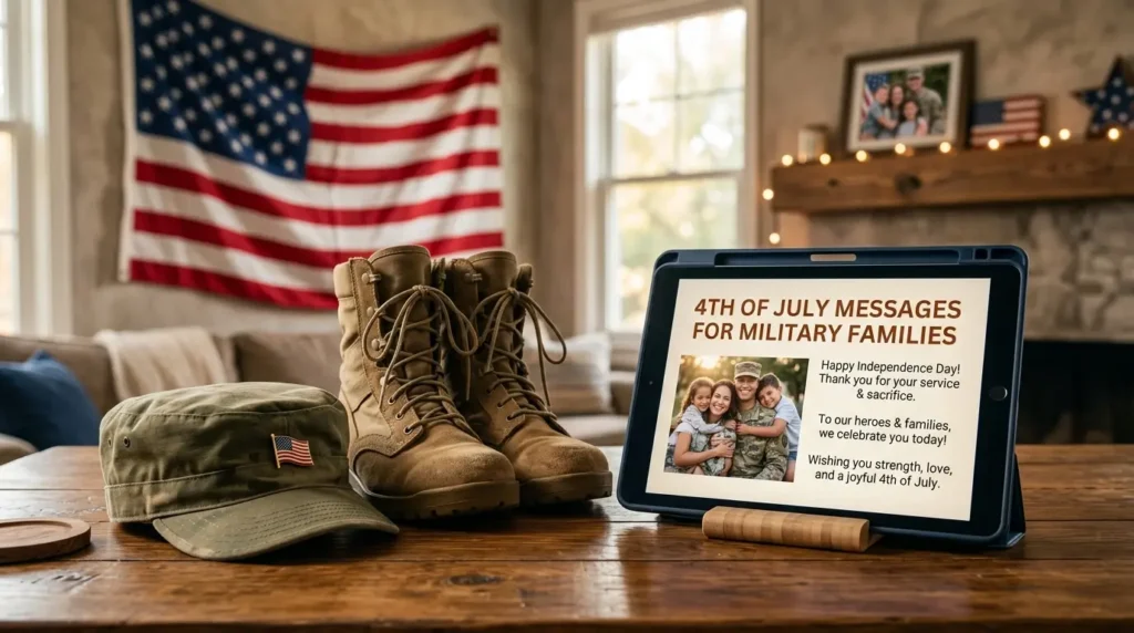  Happy 4th of July Messages for Military Families 