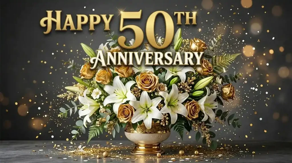 happy 50th anniversary wishes