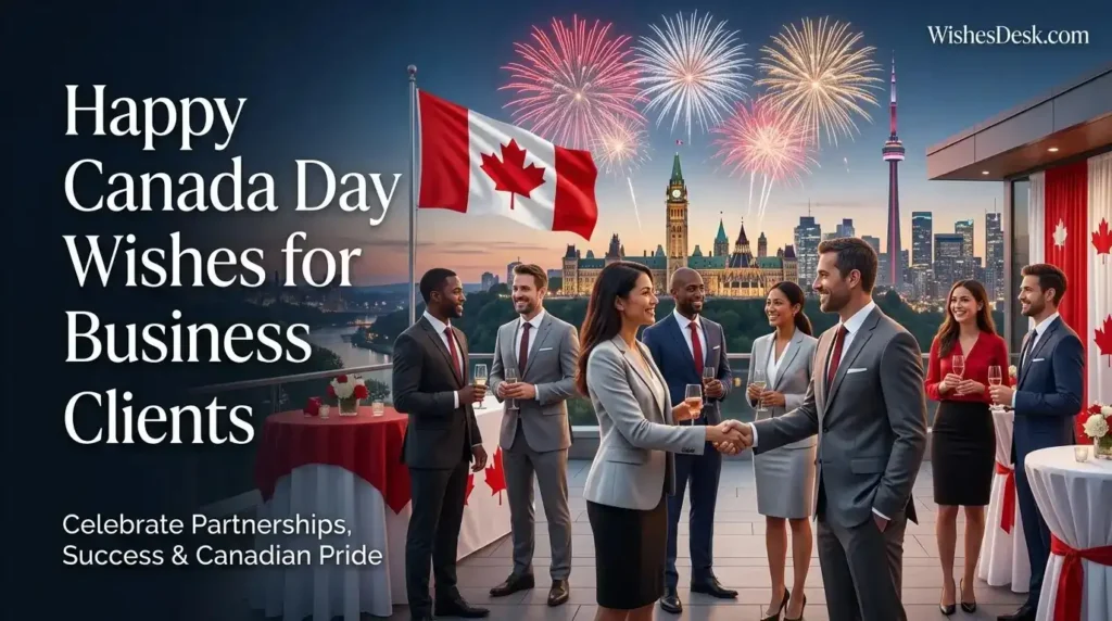 Happy Canada Day wishes for business
