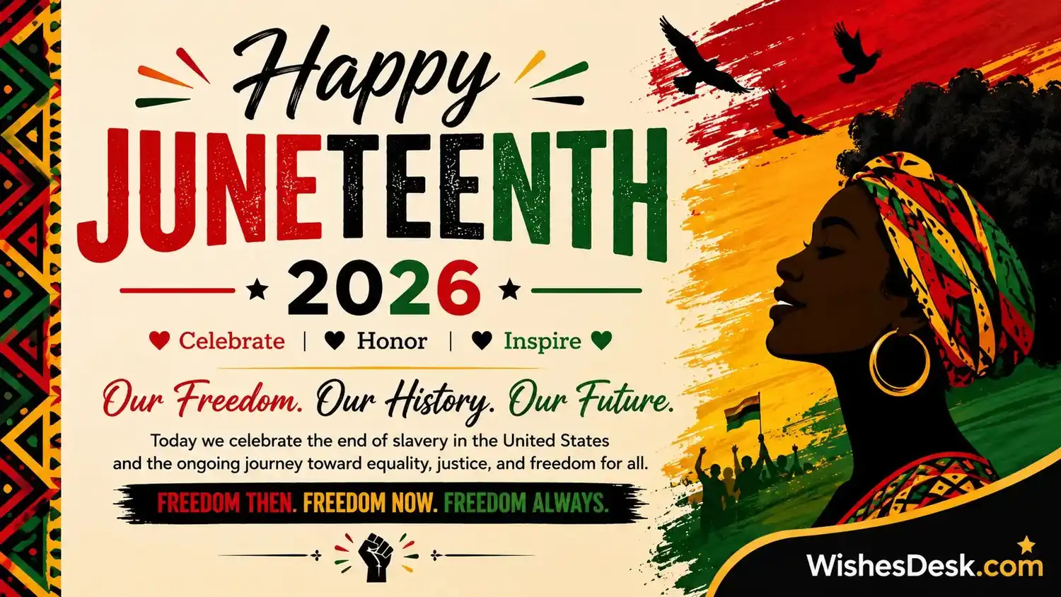 happy juneteenth wishes 2026