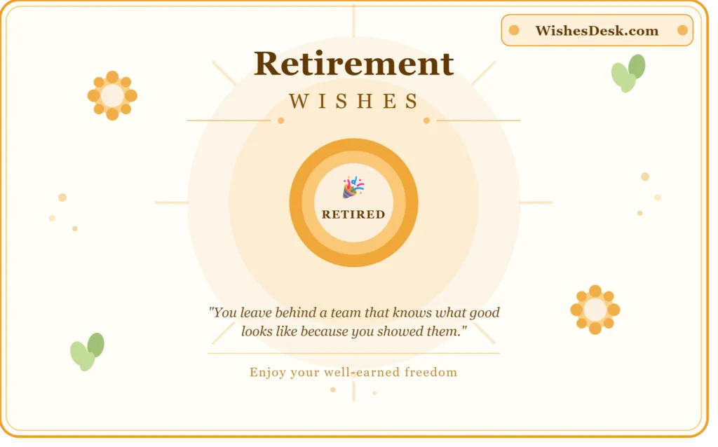 Perfect Retirement Wishes