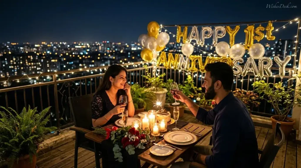 Romantic 1st Wedding Anniversary Wishes