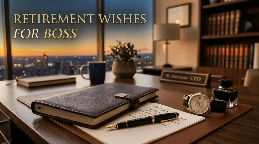 short retirement wishes for boss