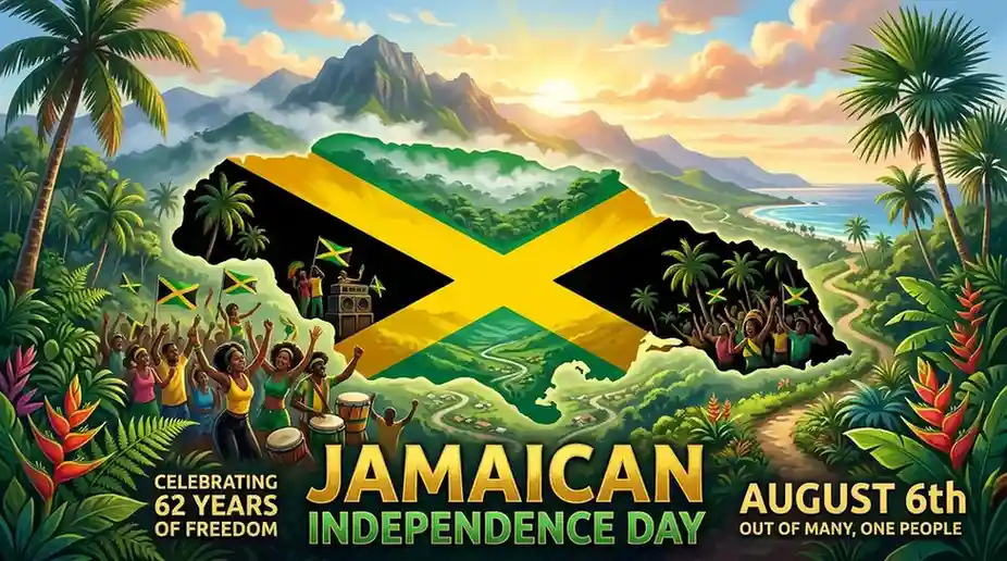 6th august Jamaican Independence Day