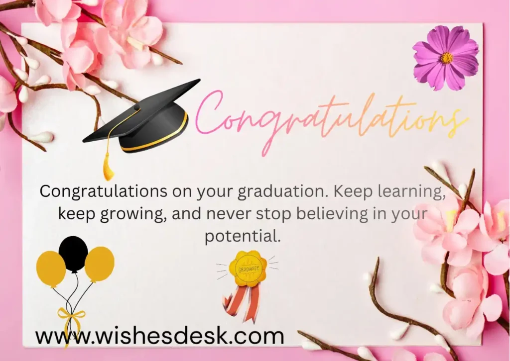 congratulations graduates card