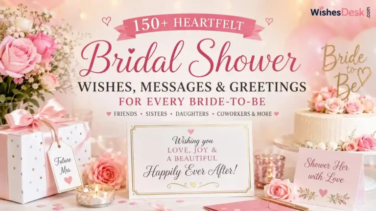 Bridal Shower Wishes