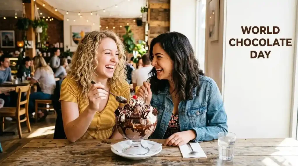 funny World Chocolate Day wishes for best friend