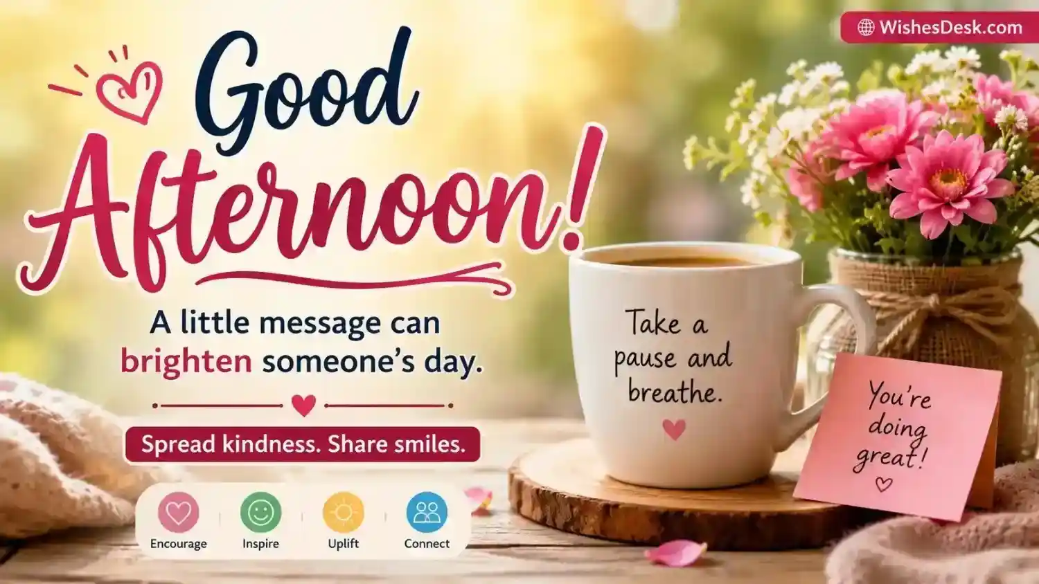good afternoon messages