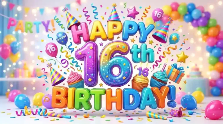 happy 16th birthday