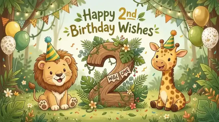Happy 2nd Birthday Wishes