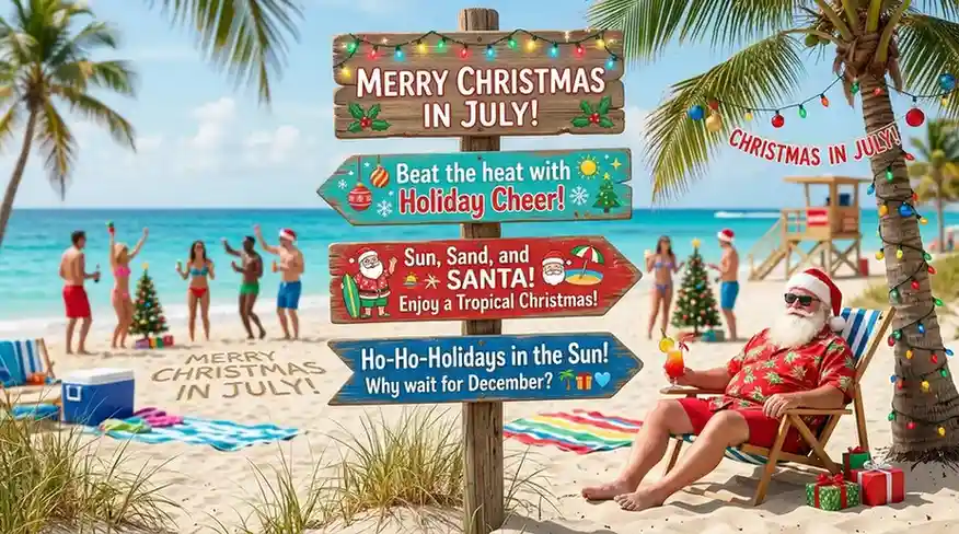 Merry Christmas in July Quotes