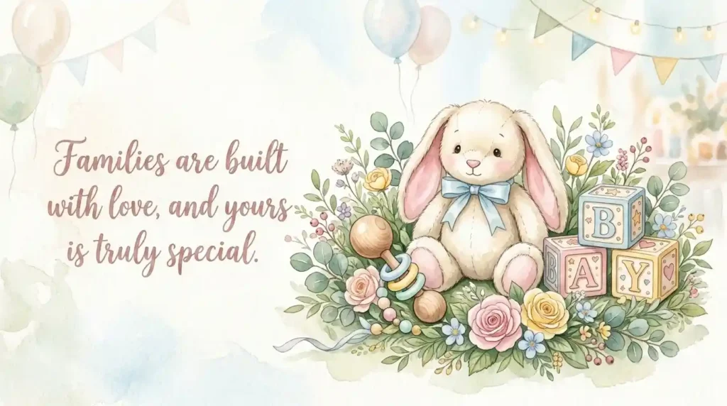 Rainbow Baby Shower Wishes