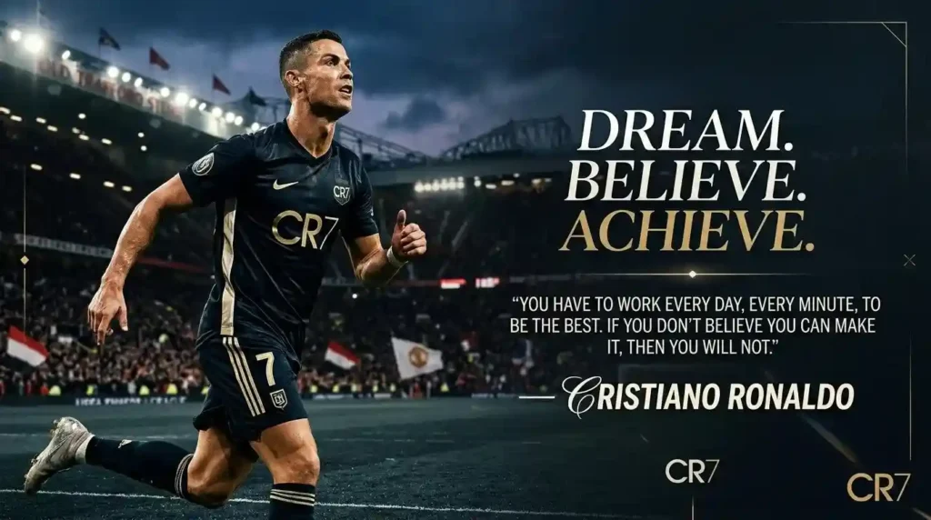 short Cristiano Ronaldo Quotes