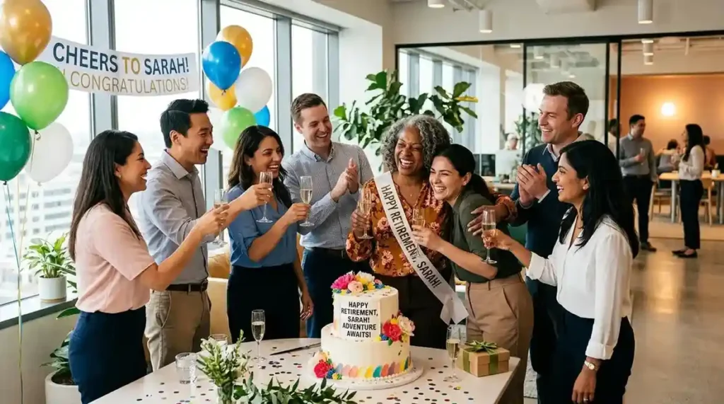 short retirement wishes for coworker