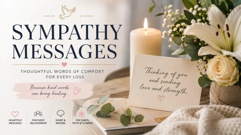 sympathy messages