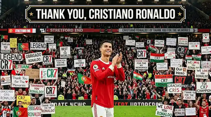 Thank You Cristiano Ronaldo