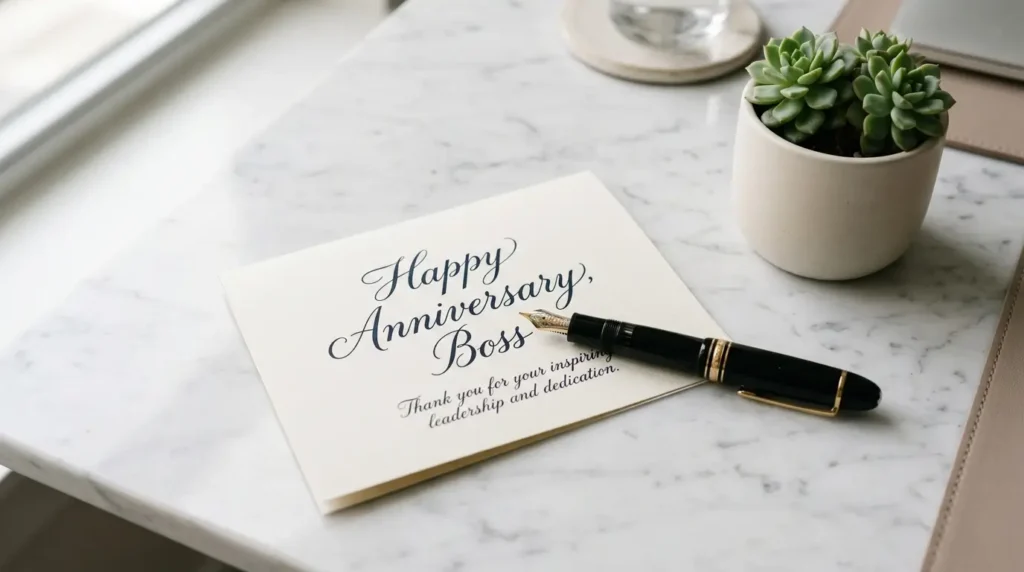Work Anniversary Boss