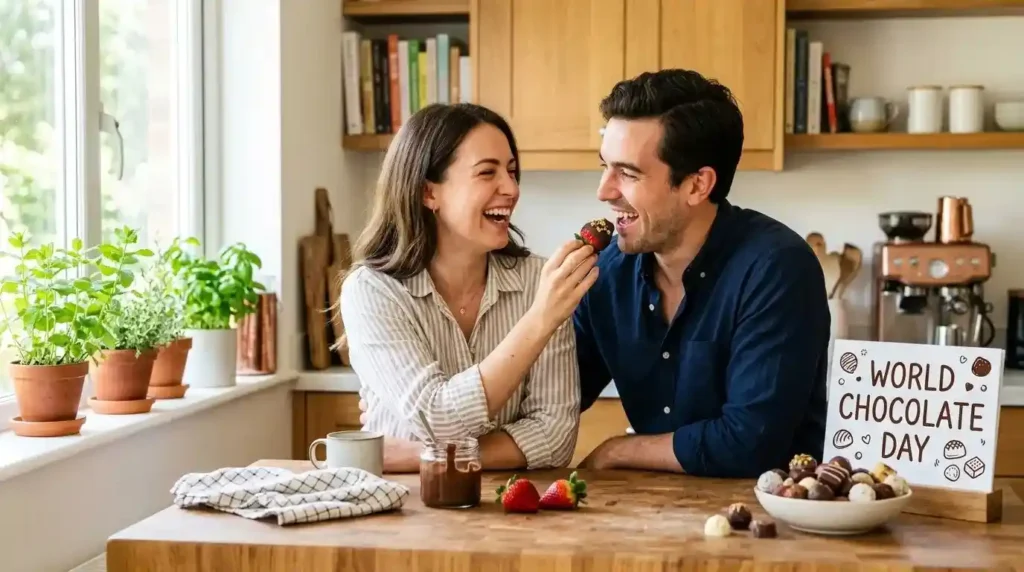 World Chocolate Day wishes for girlfriend