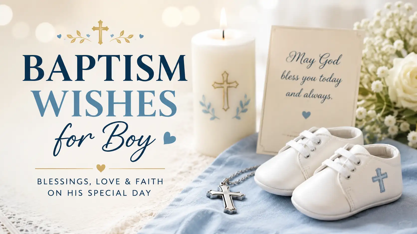 Baptism Wishes for Boy