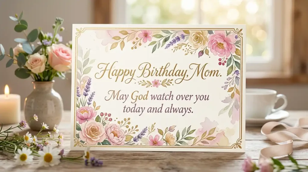 Birthday Blessings for Mom