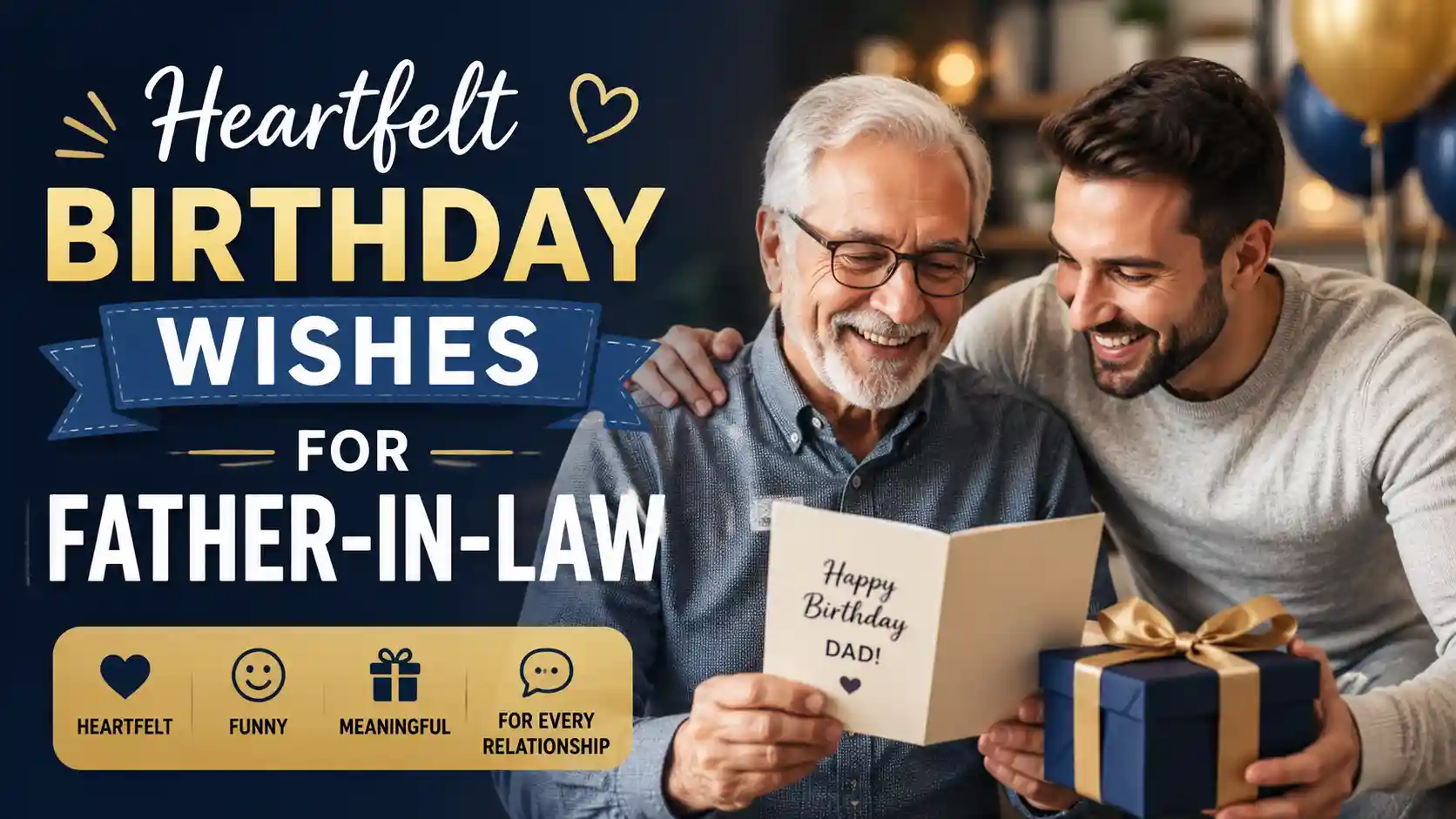 Birthday Wishes for Father-in-Law