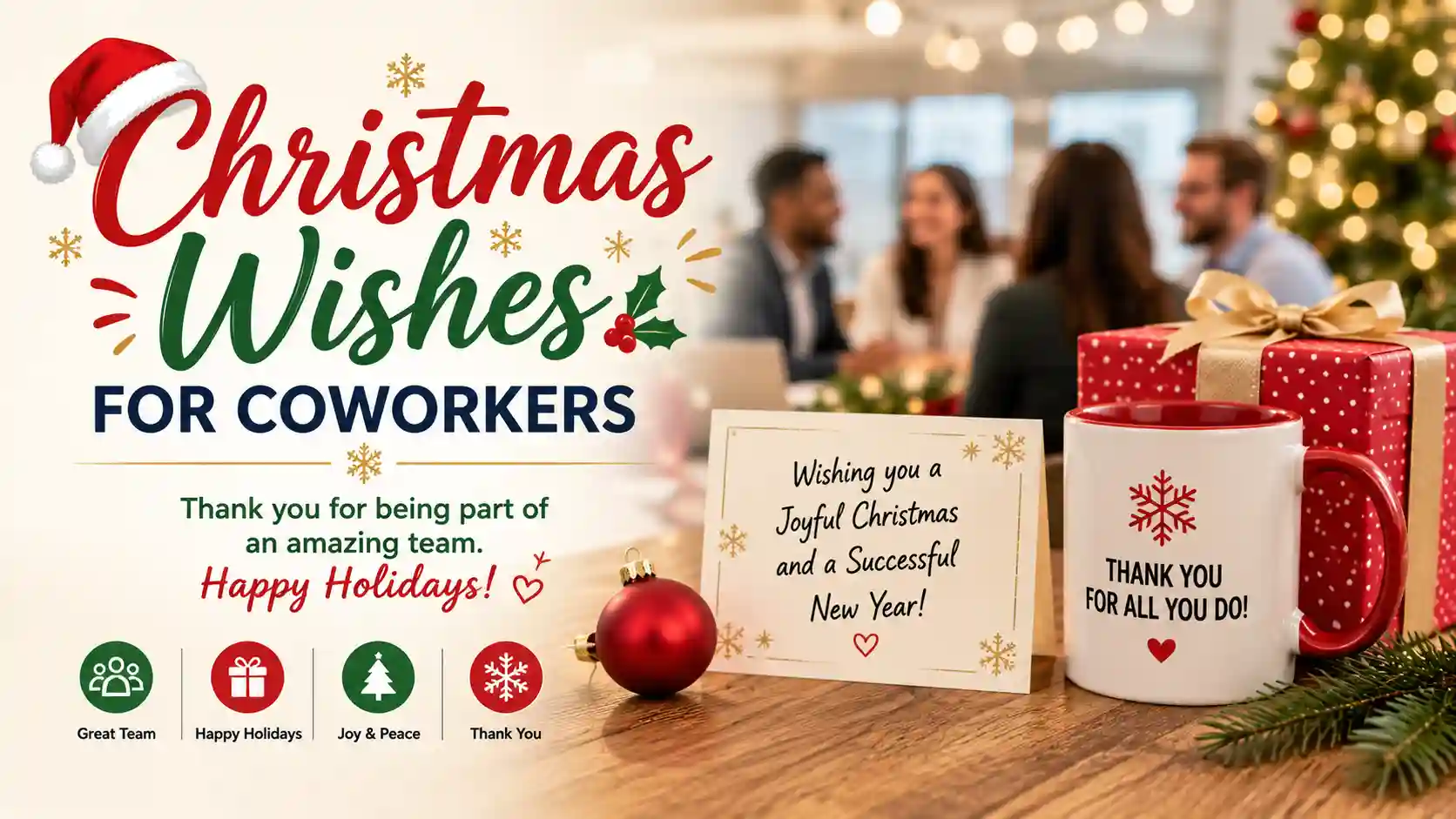 Christmas Wishes for Coworkers