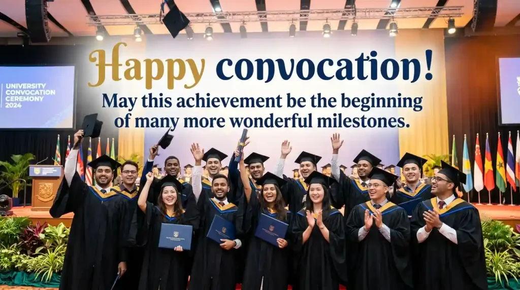 Congratulations on Your Convocation Wishes