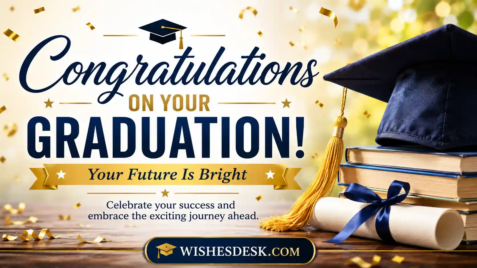 Congratulations Wishes for Graduation