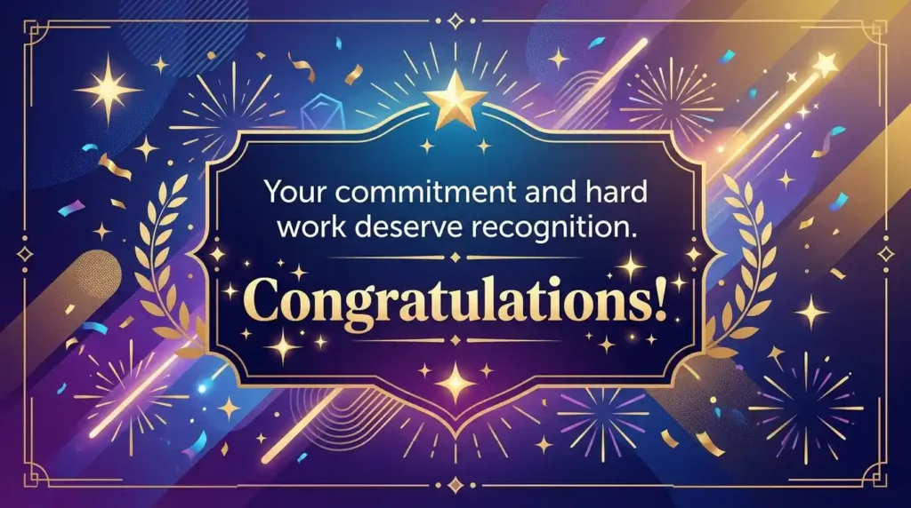 Congratulations Wishes for success for friends