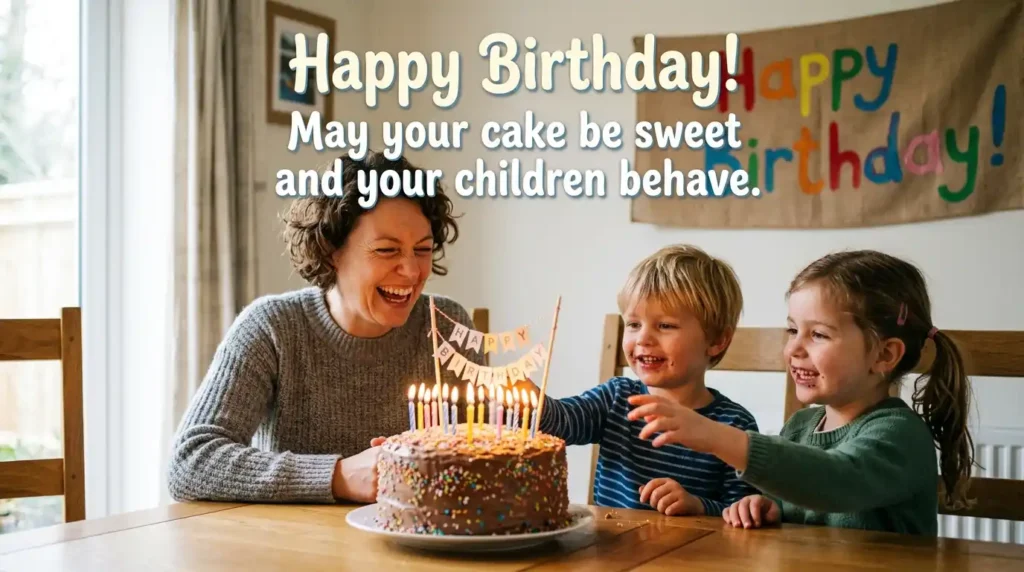 Funny Birthday Wishes for Mom