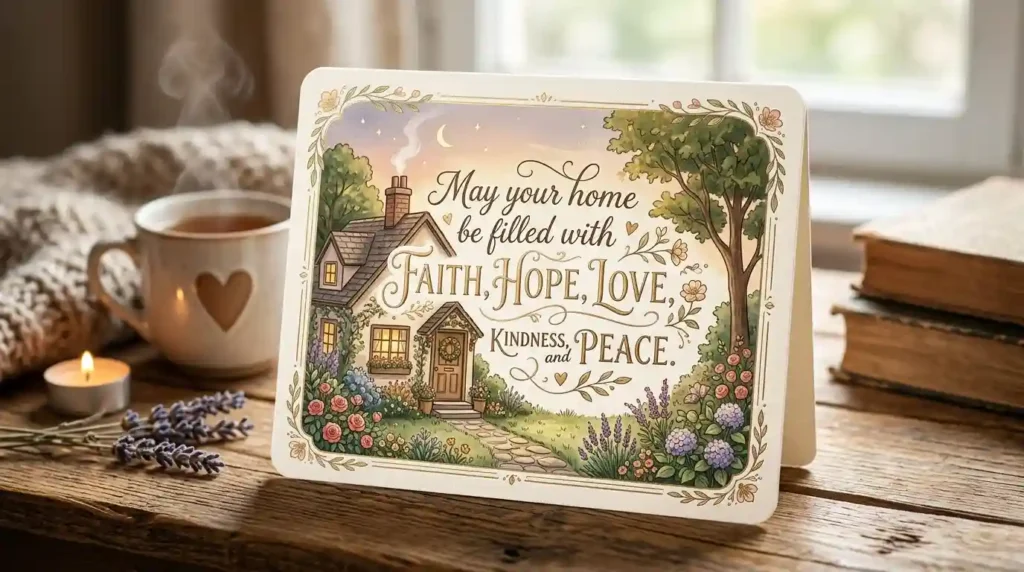 God Blessing New Home Wishes