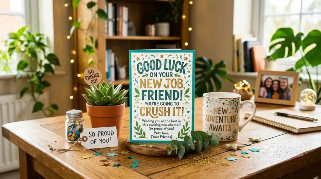 Good Luck Wishes for a New Job for Friends