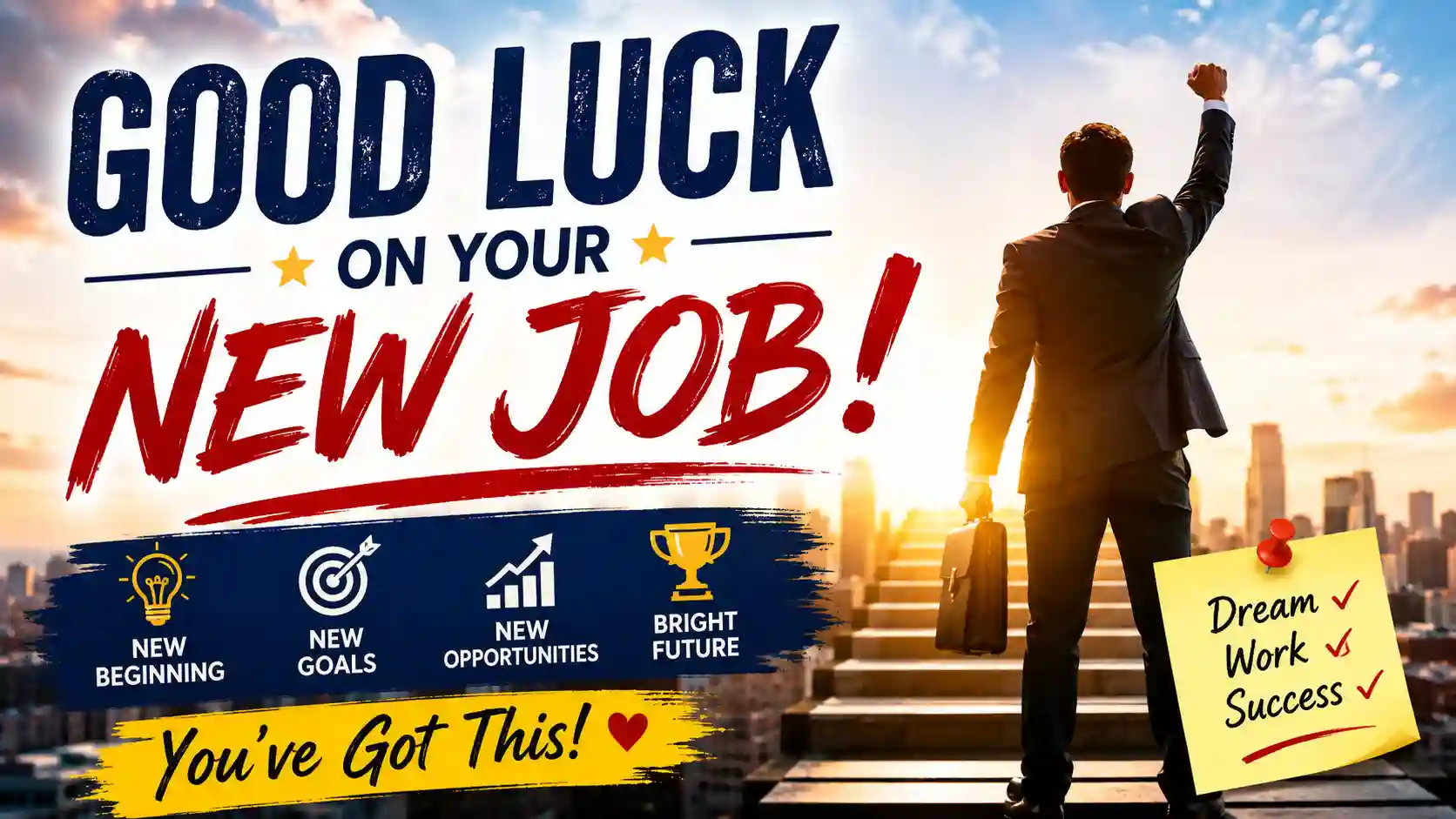 Good Luck Wishes for New Job