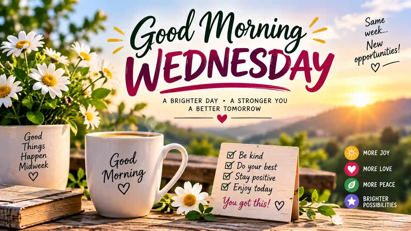 Good Morning Wednesday