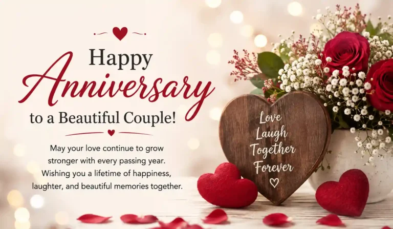 Happy Anniversary Wishes for Couple