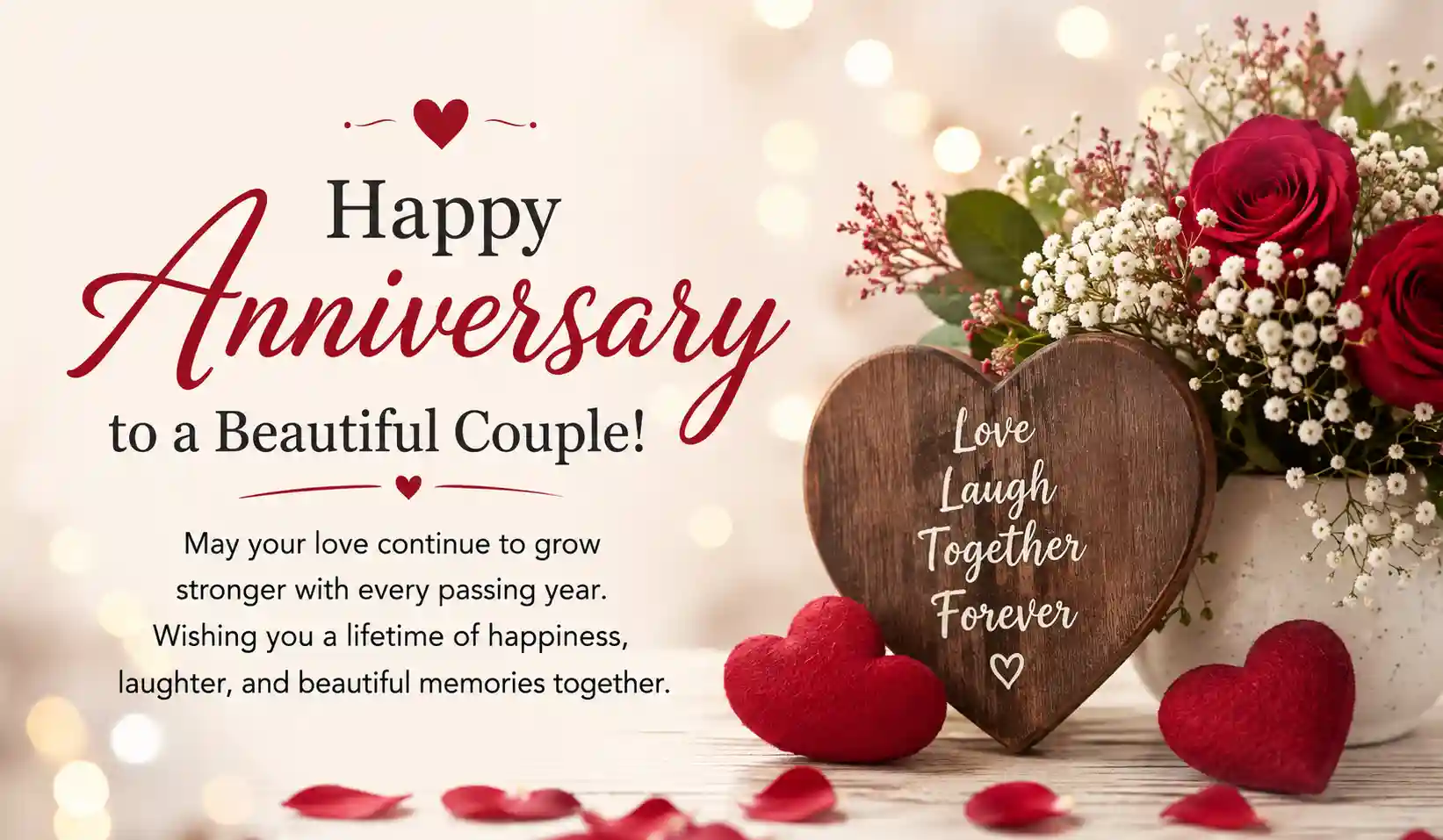 Happy Anniversary Wishes for Couple