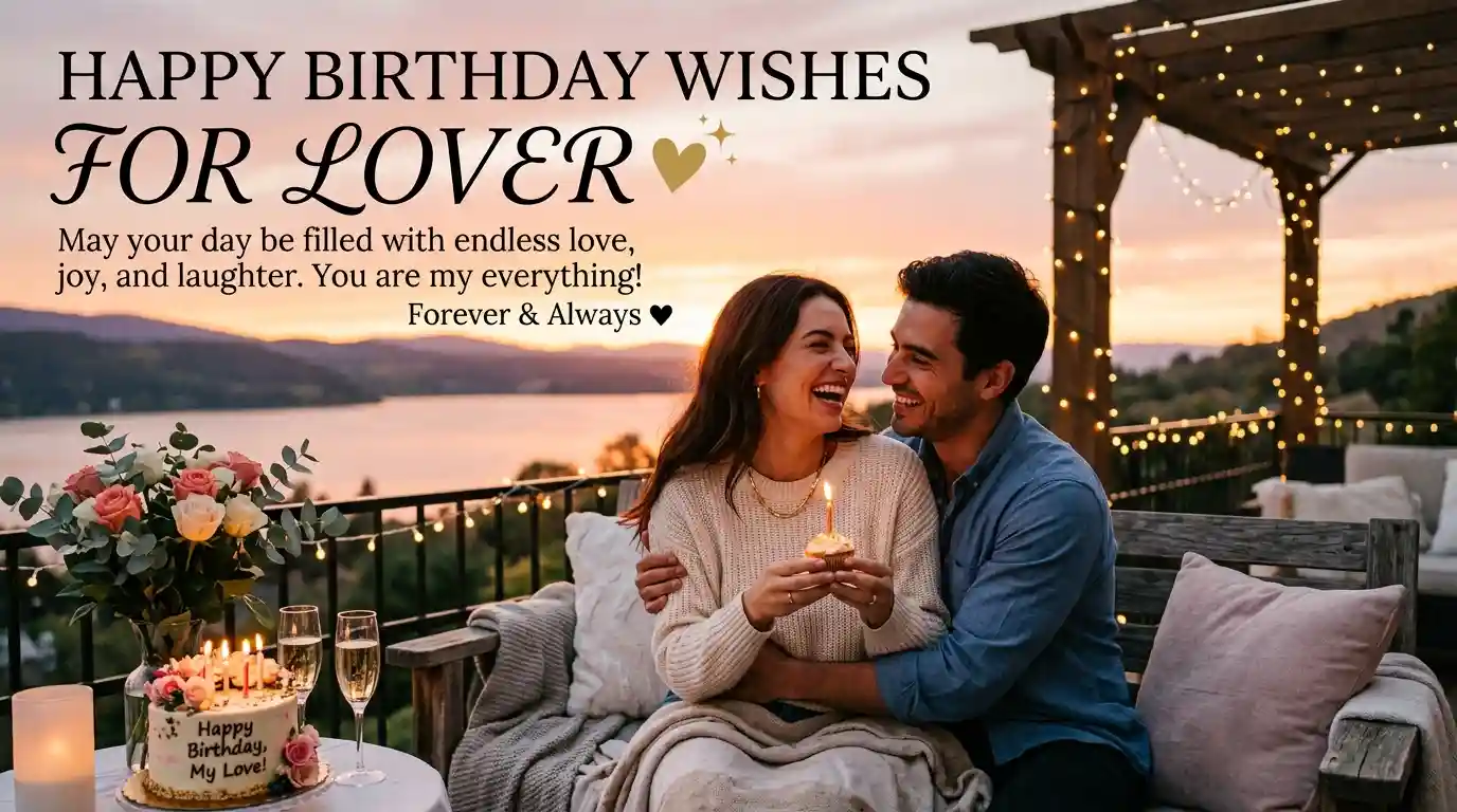 Happy Birthday Wishes for Lover