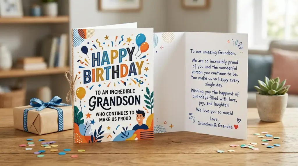 heartfelt Birthday Wishes for a Grandson