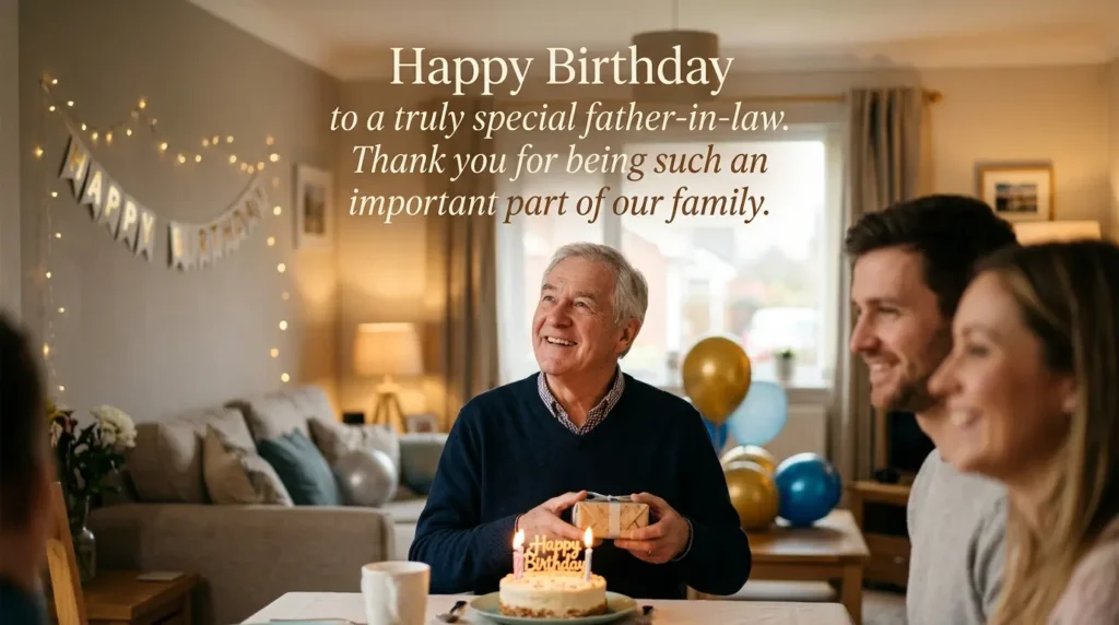 Heartfelt Birthday Wishes for Father-in-Law