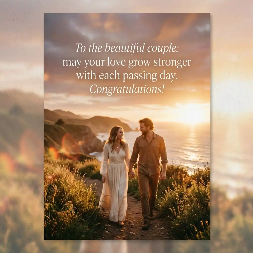 heartfelt Engagement Wishes for Couple