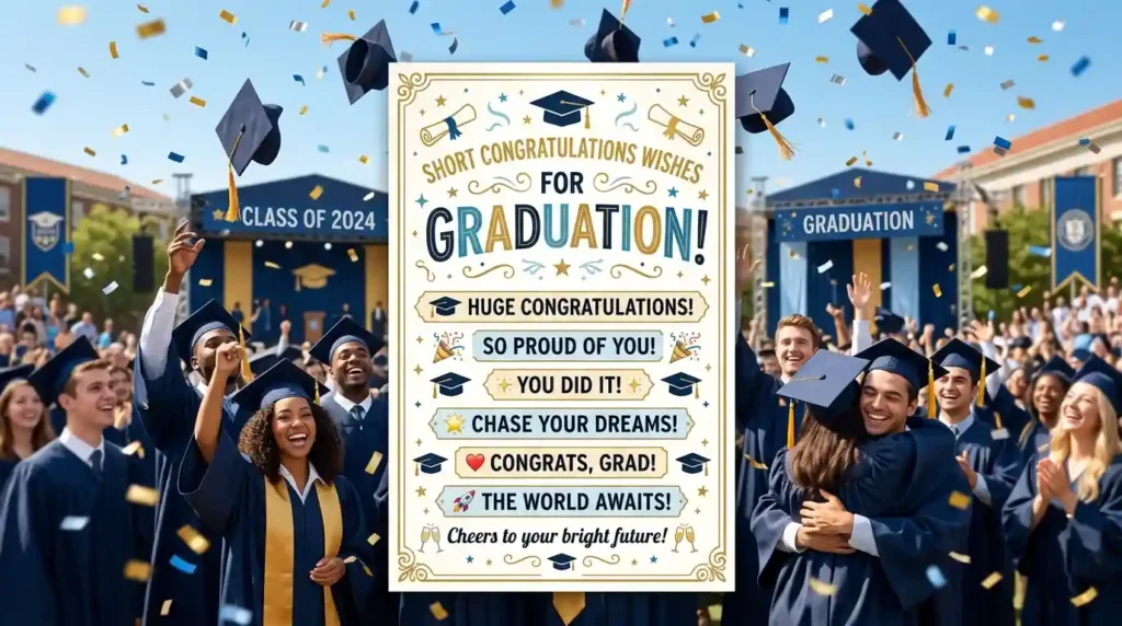 Inspirational Congratulations Wishes for Graduation