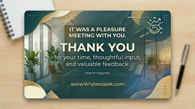 profesional Thank You wishes