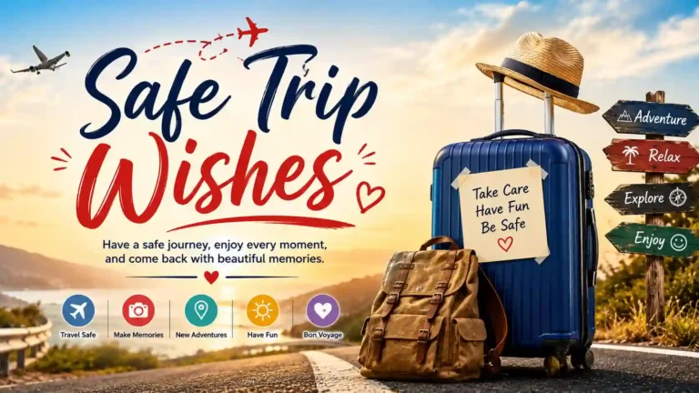 Safe Trip Wishes