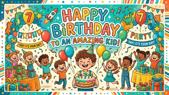 Short Birthday Wishes for Kids